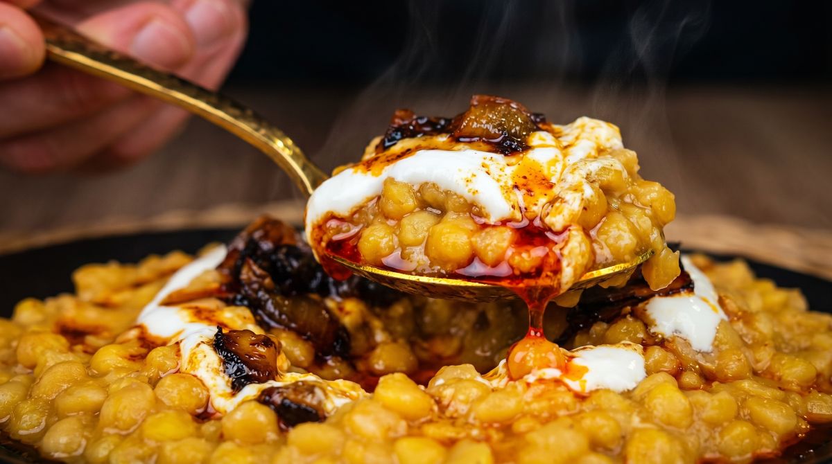 Traditional Hungarian Yellow Pea Stew