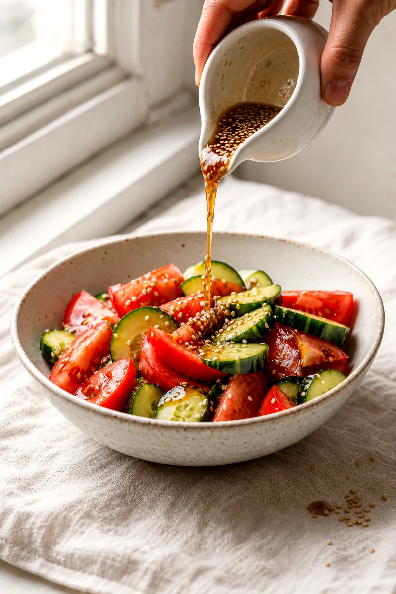 asian-sesame-salad-dressing-pour