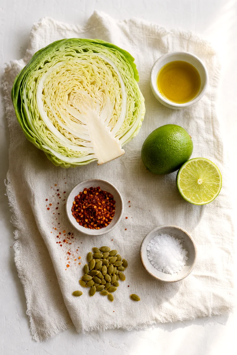 charred-cabbage-recipe-ingredients
