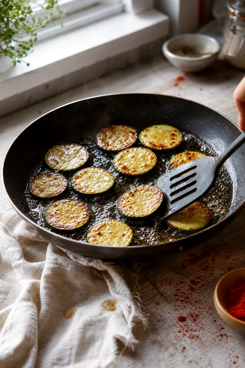 crispy-fried-zucchini-frying-process