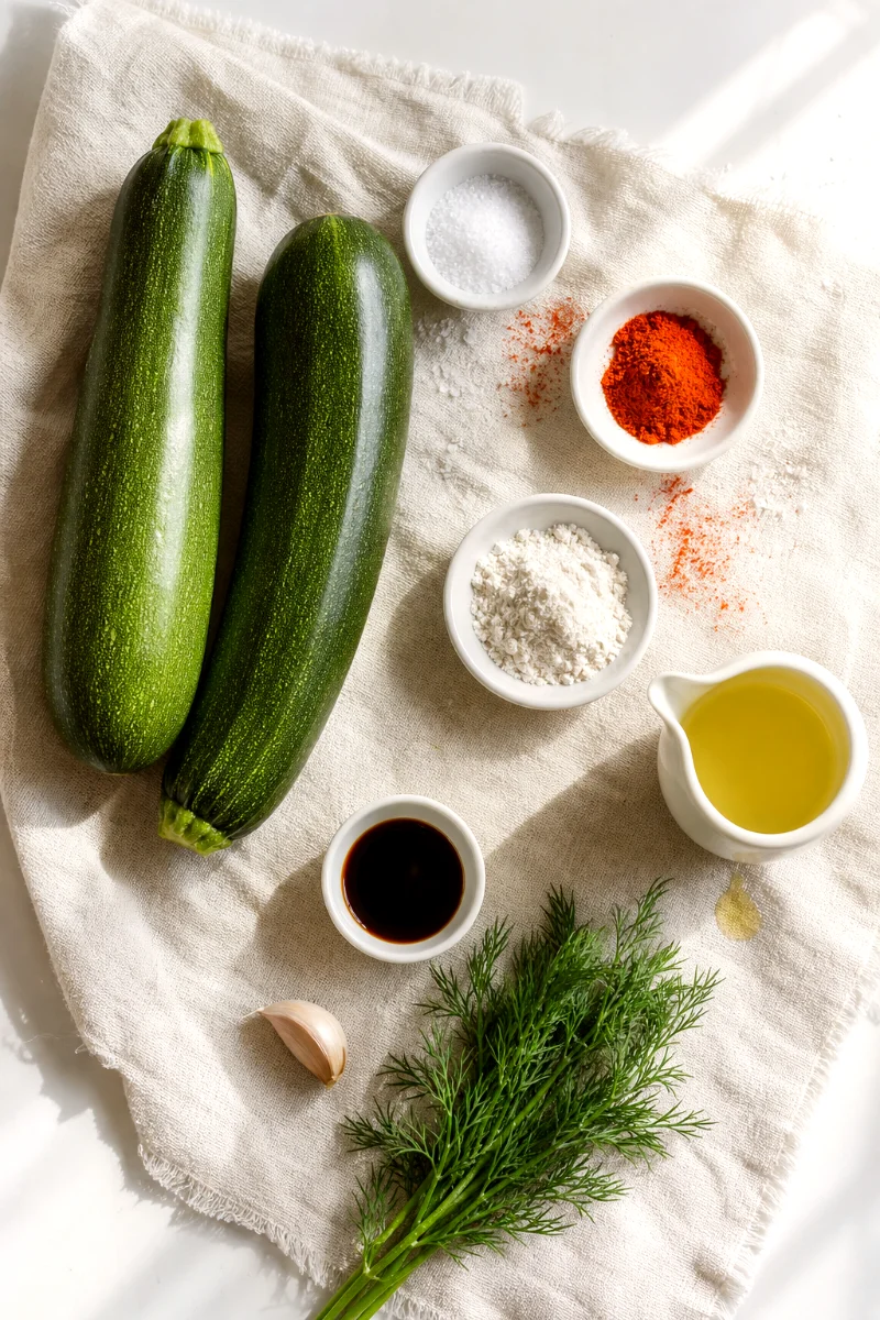 crispy-fried-zucchini-ingredients-flatlay
