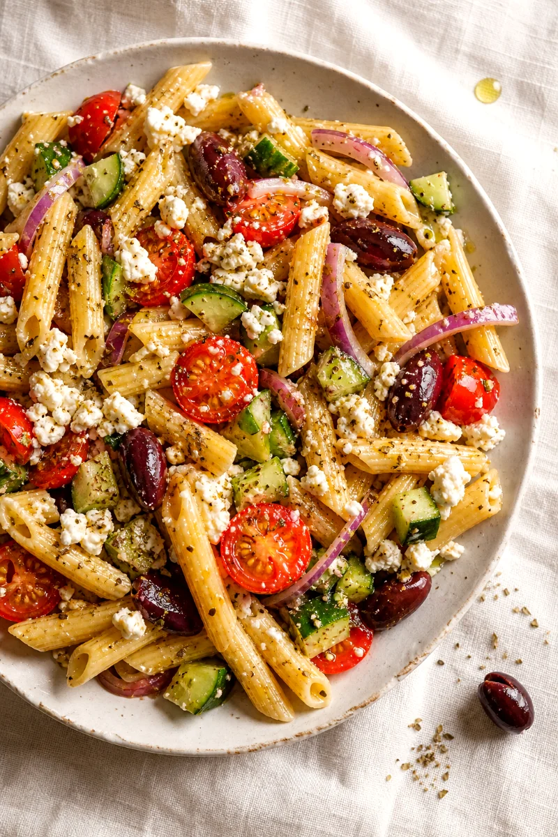 greek-pasta-salad-close-up-top-down