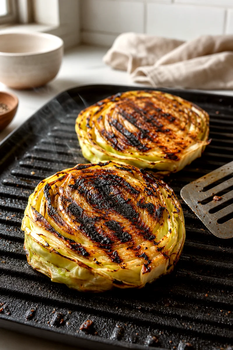 grilling-cabbage-steaks-char-marks