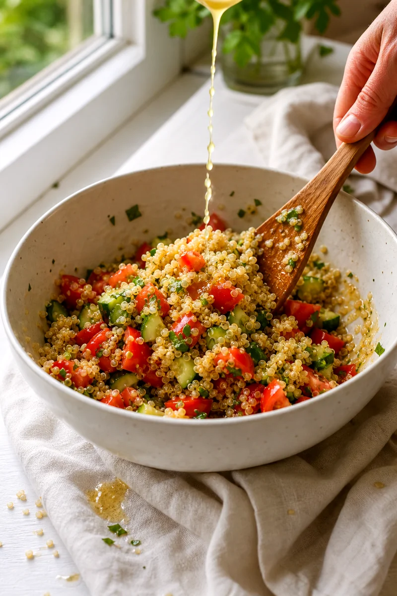 quinoa-power-bowl-folding-salad-process