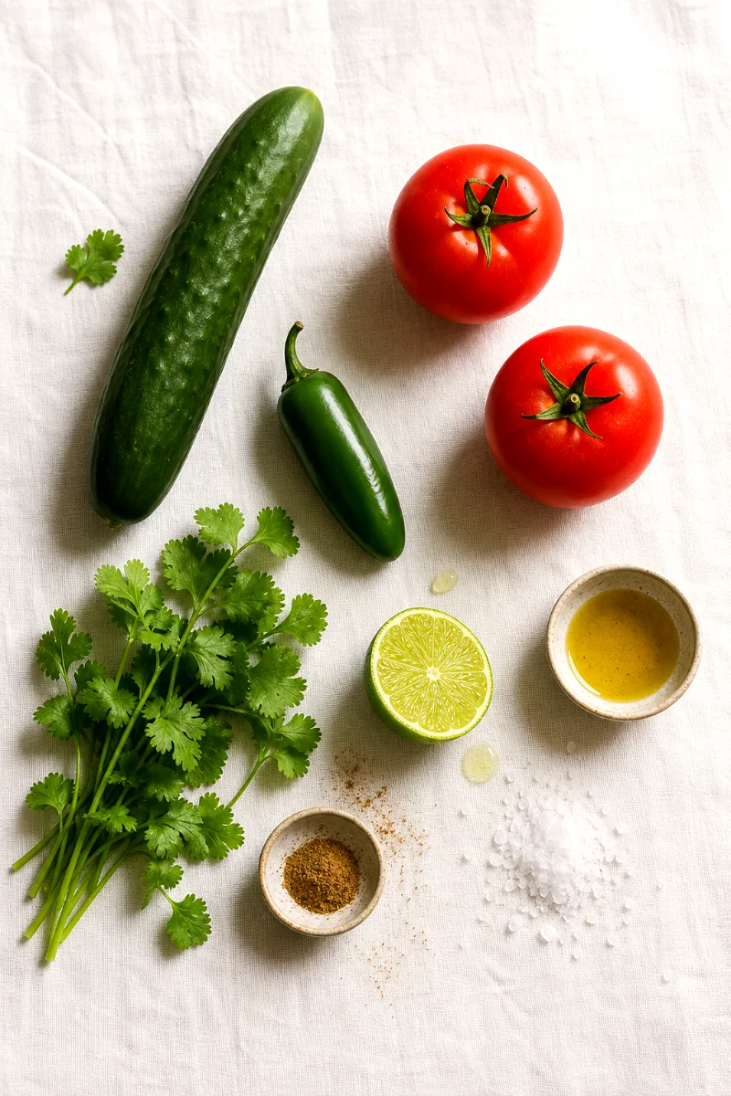 spicy-southwest-cucumber-tomato-salad-ingredients