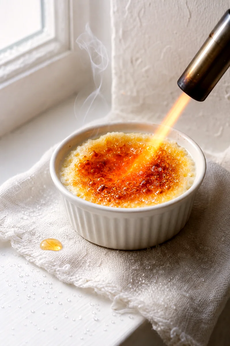 bruleed-ricotta-torching-process