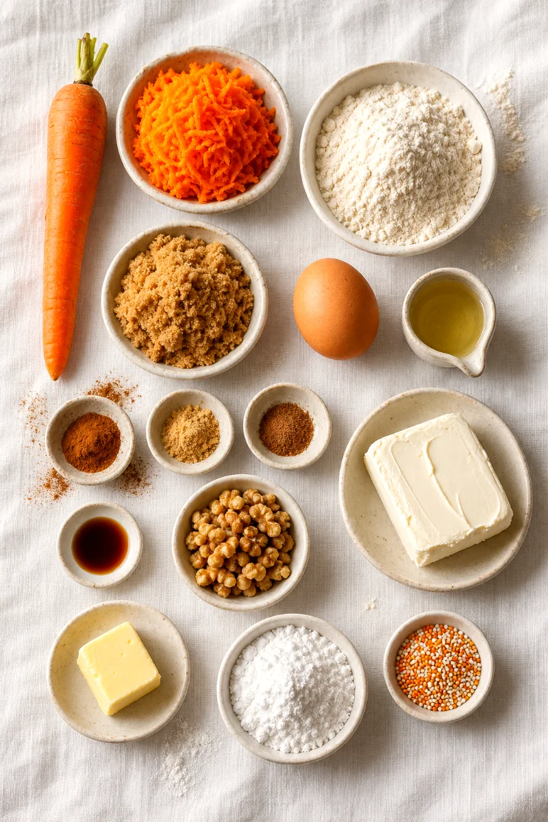 carrot-cake-dot-cake-ingredients-flatlay