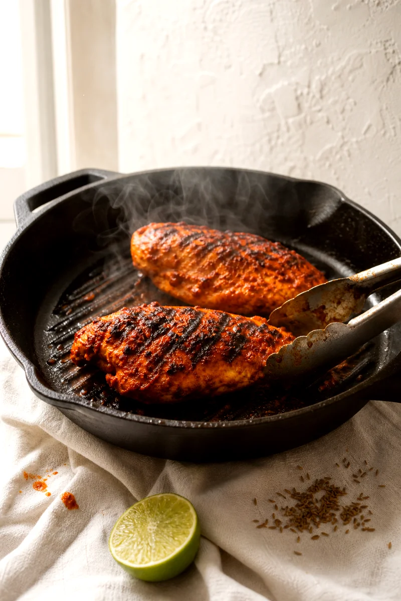 chipotle-lime-chicken-grilling-process