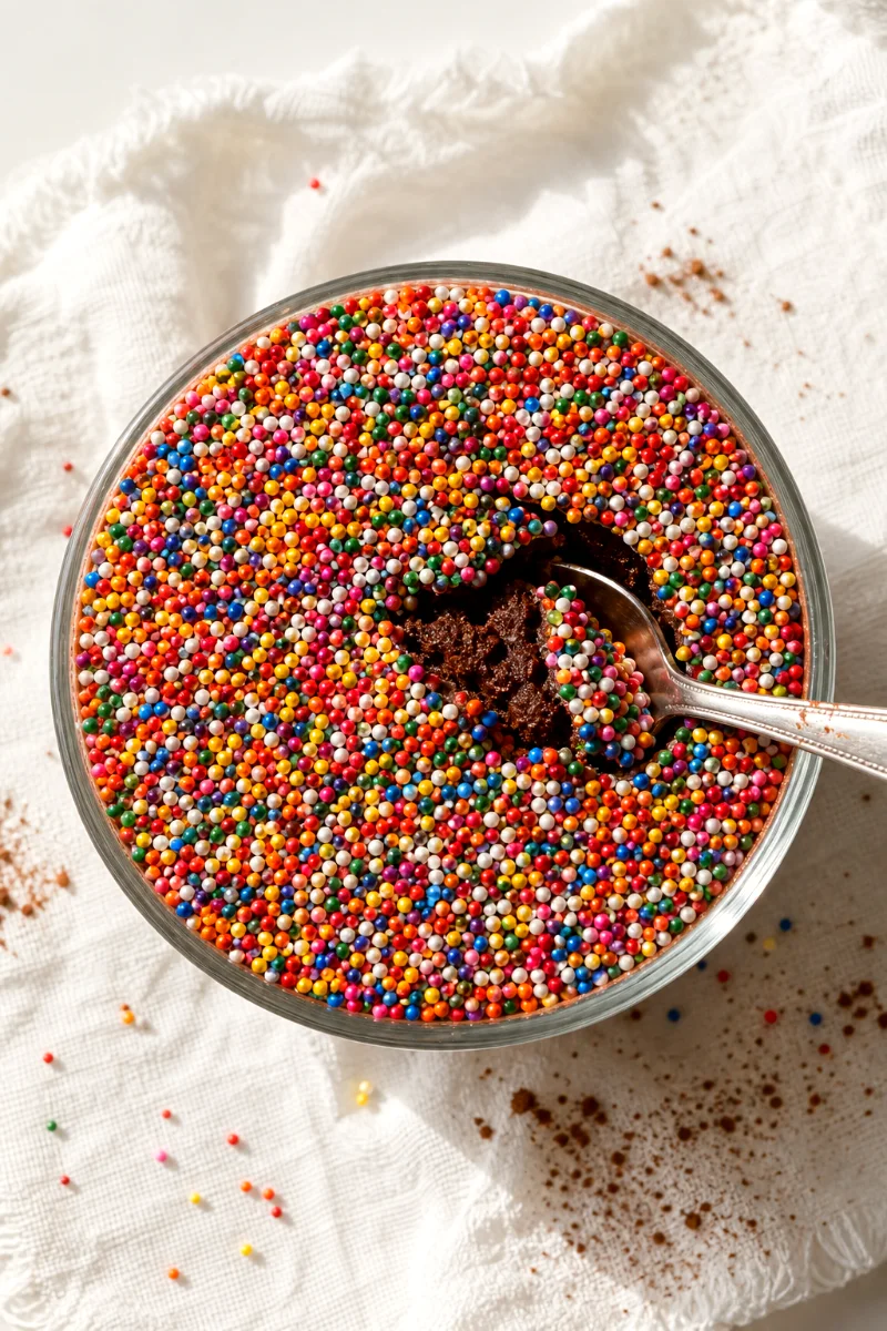 chocolate-dot-cake-food-shot