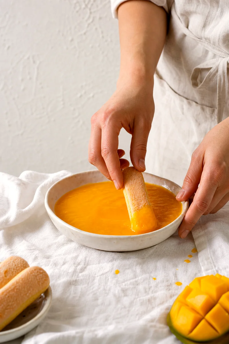 dipping-ladyfingers-mango-puree