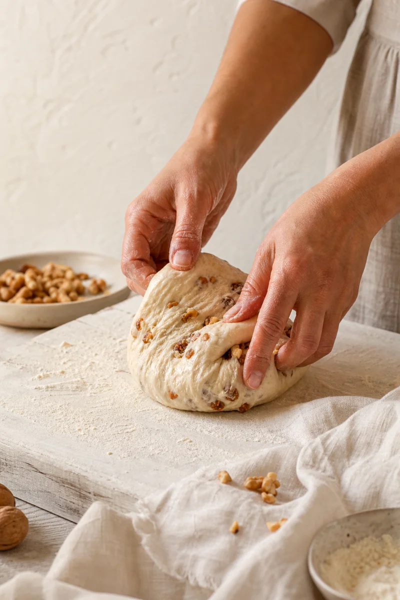 fig-and-walnut-bread-folding-figs-walnuts