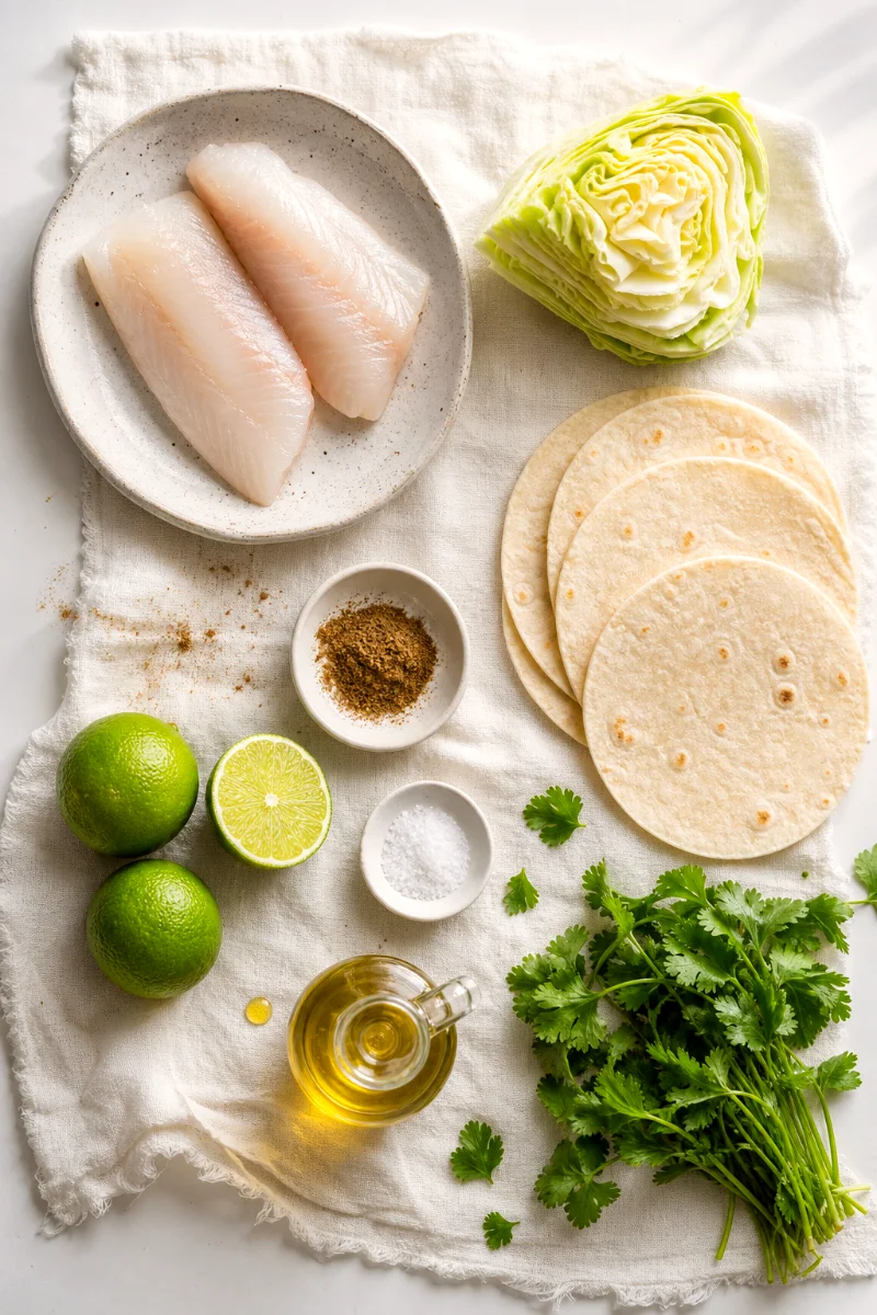 fish-cabbage-tacos-ingredients-flatlay