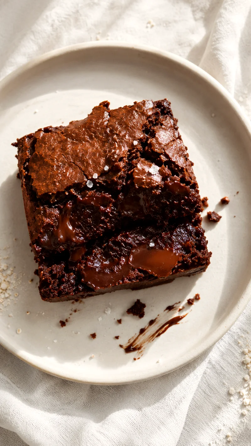 fudgy-sugar-free-brownie-texture