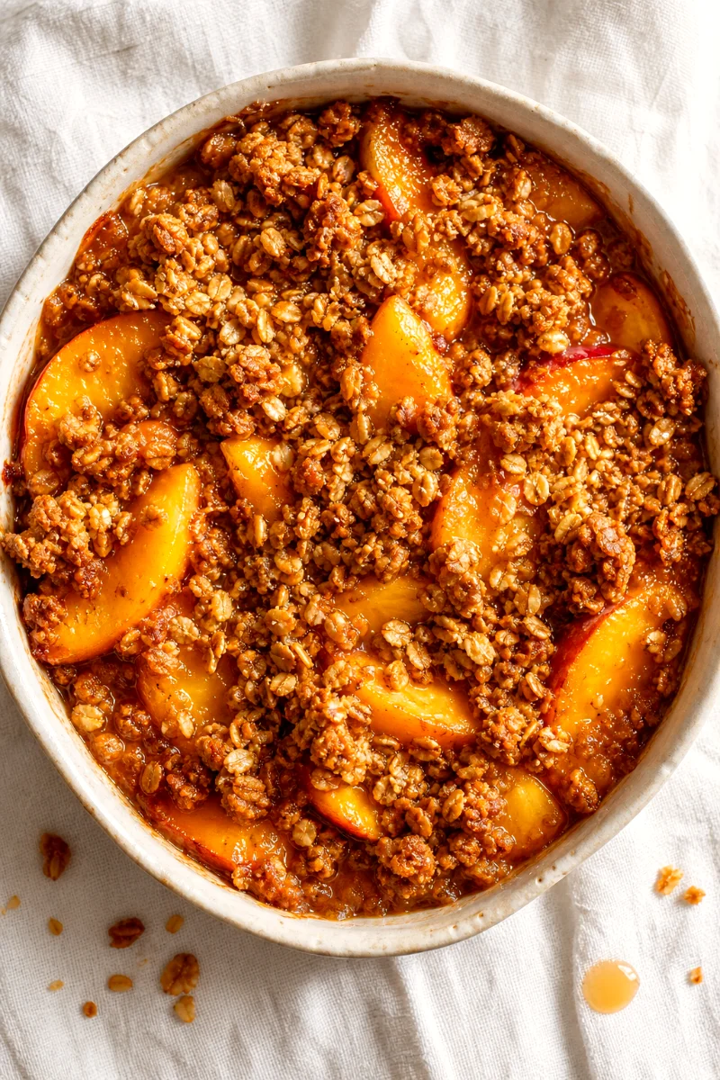granola-peach-cobbler-food-shot