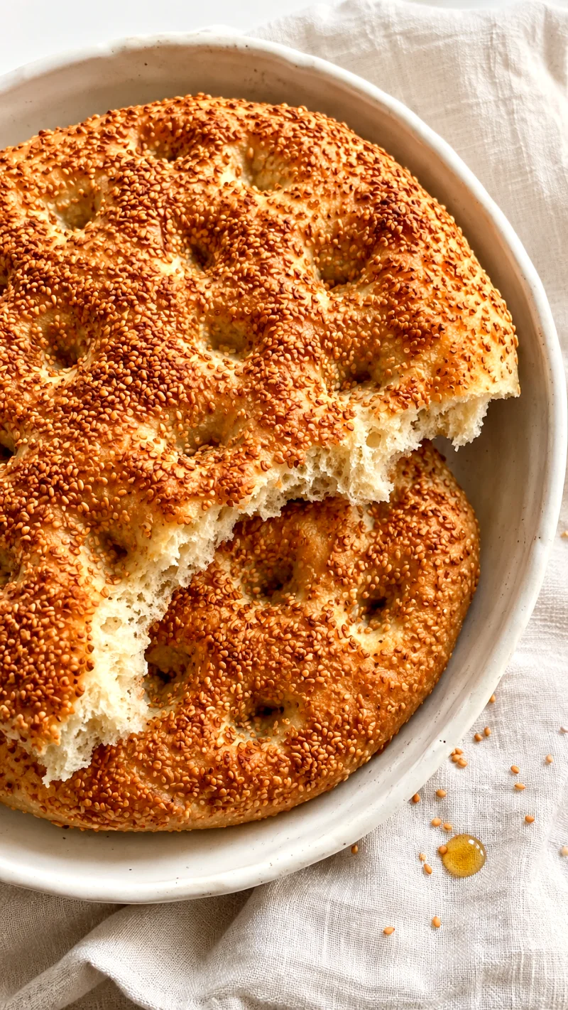 greek-lagana-flatbread-close-up