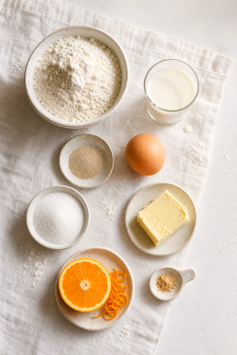 greek-tsoureki-ingredients-flat-lay
