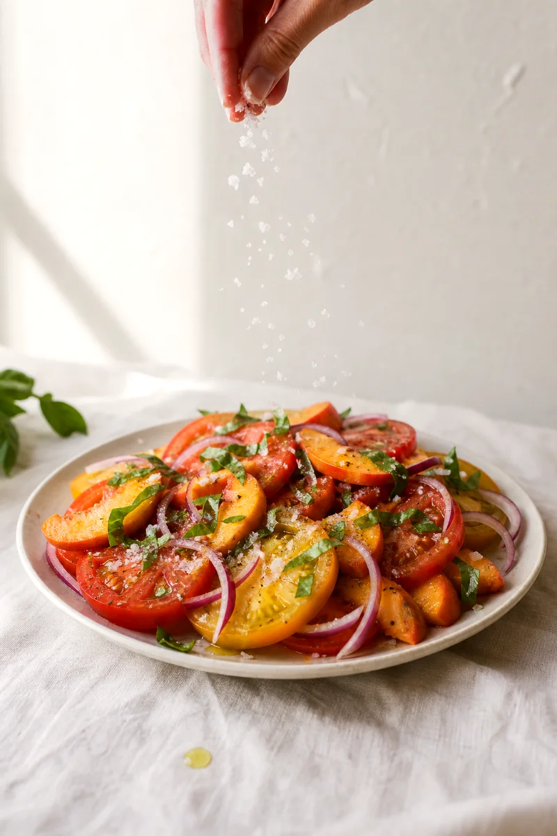 heirloom-tomato-peach-salad-process