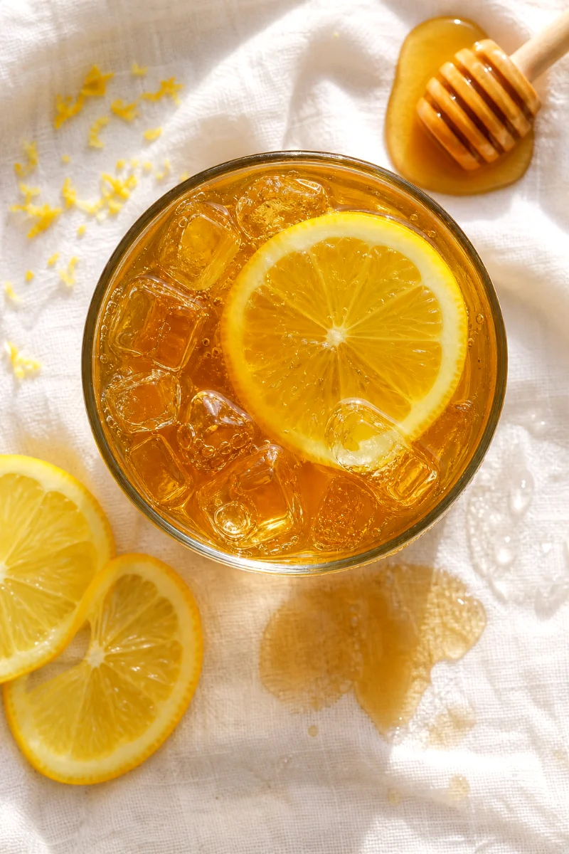 honey-lemon-green-iced-tea-closeup
