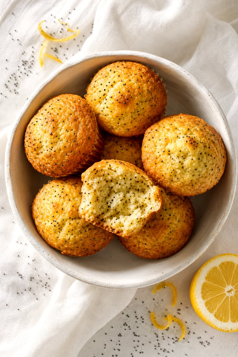 lemon-poppy-seed-greek-yogurt-muffins-food-shot