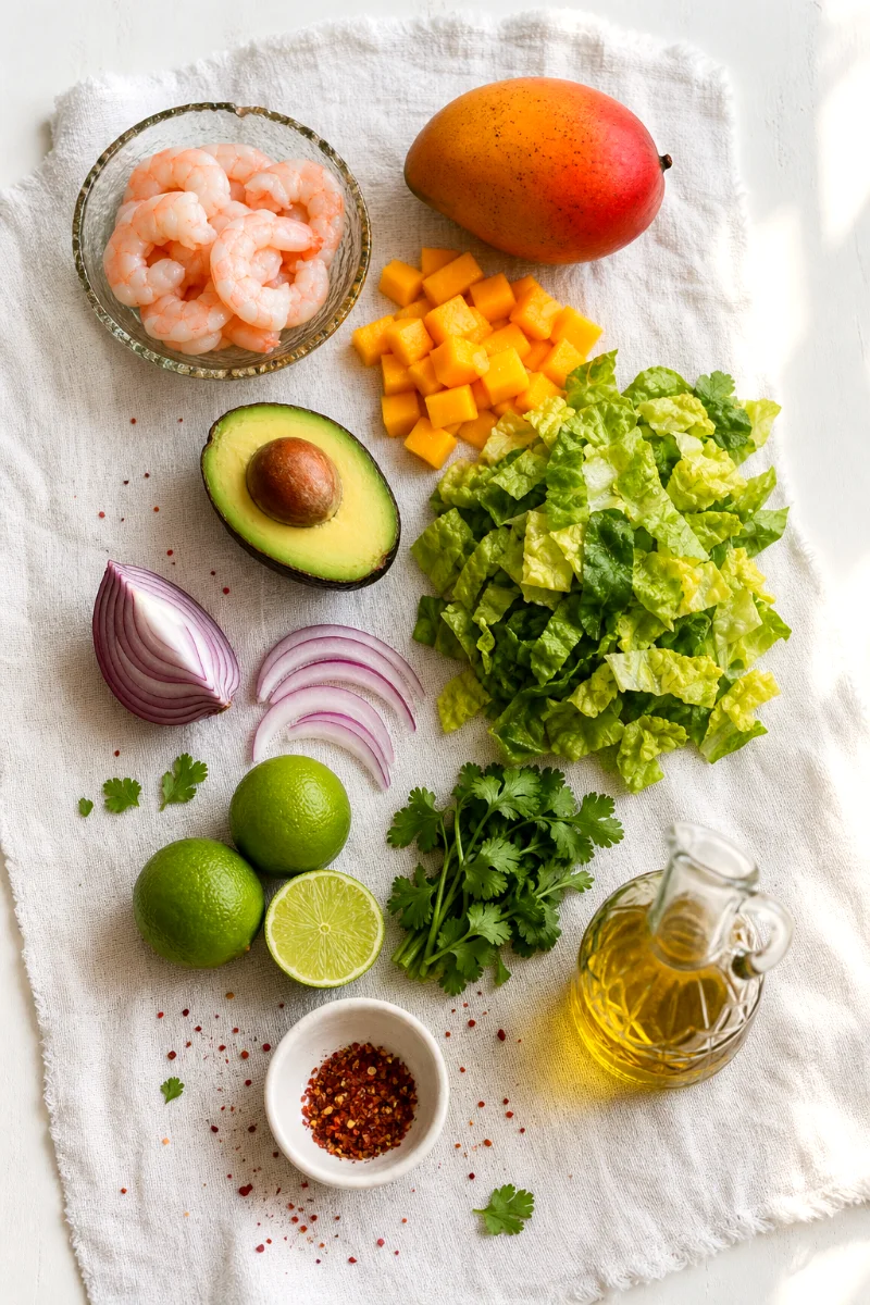 mango-avocado-shrimp-taco-salad-ingredients