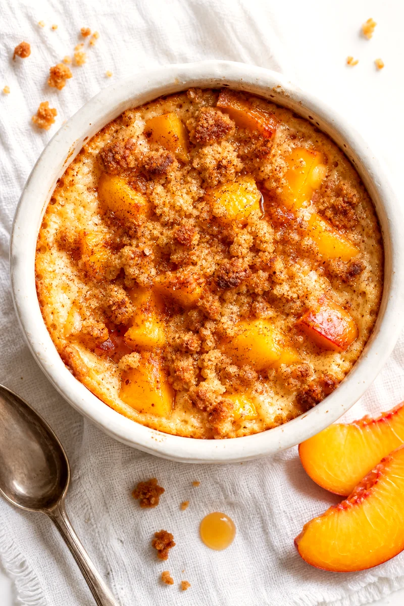 peach-cobbler-cheesecake-close-up