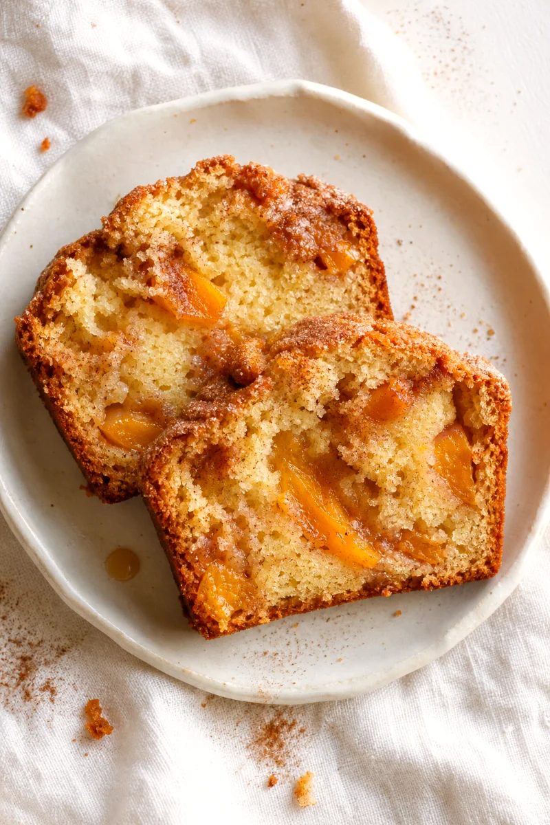 peach-cobbler-pound-cake-close-up