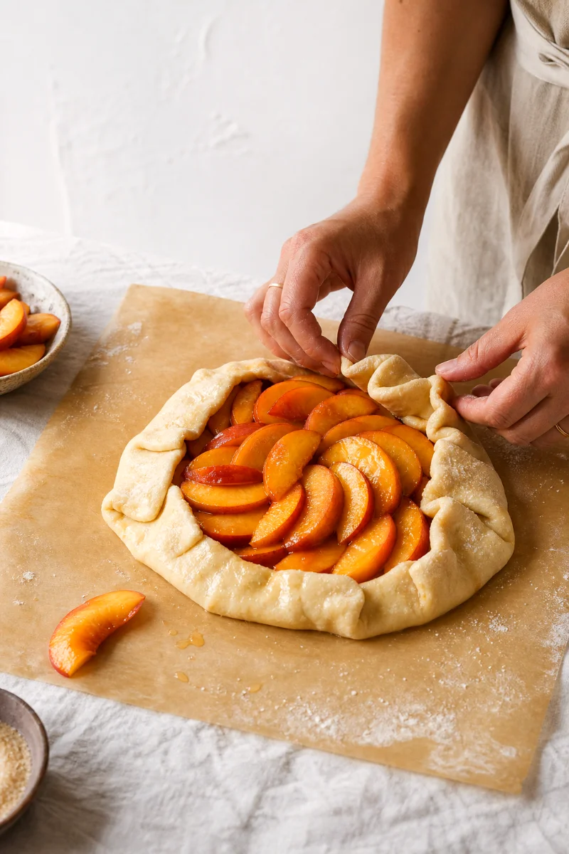 peach-galette-folding-the-crust