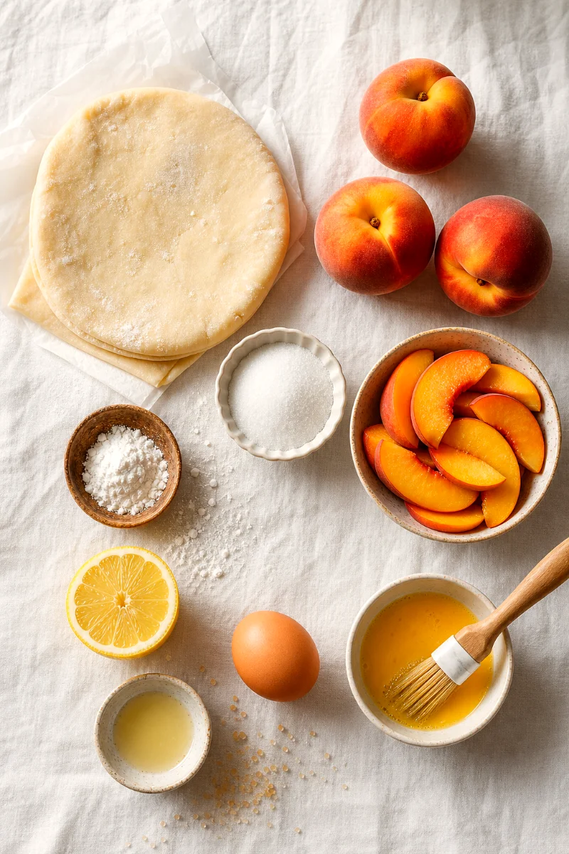 peach-galette-ingredients-flat-lay