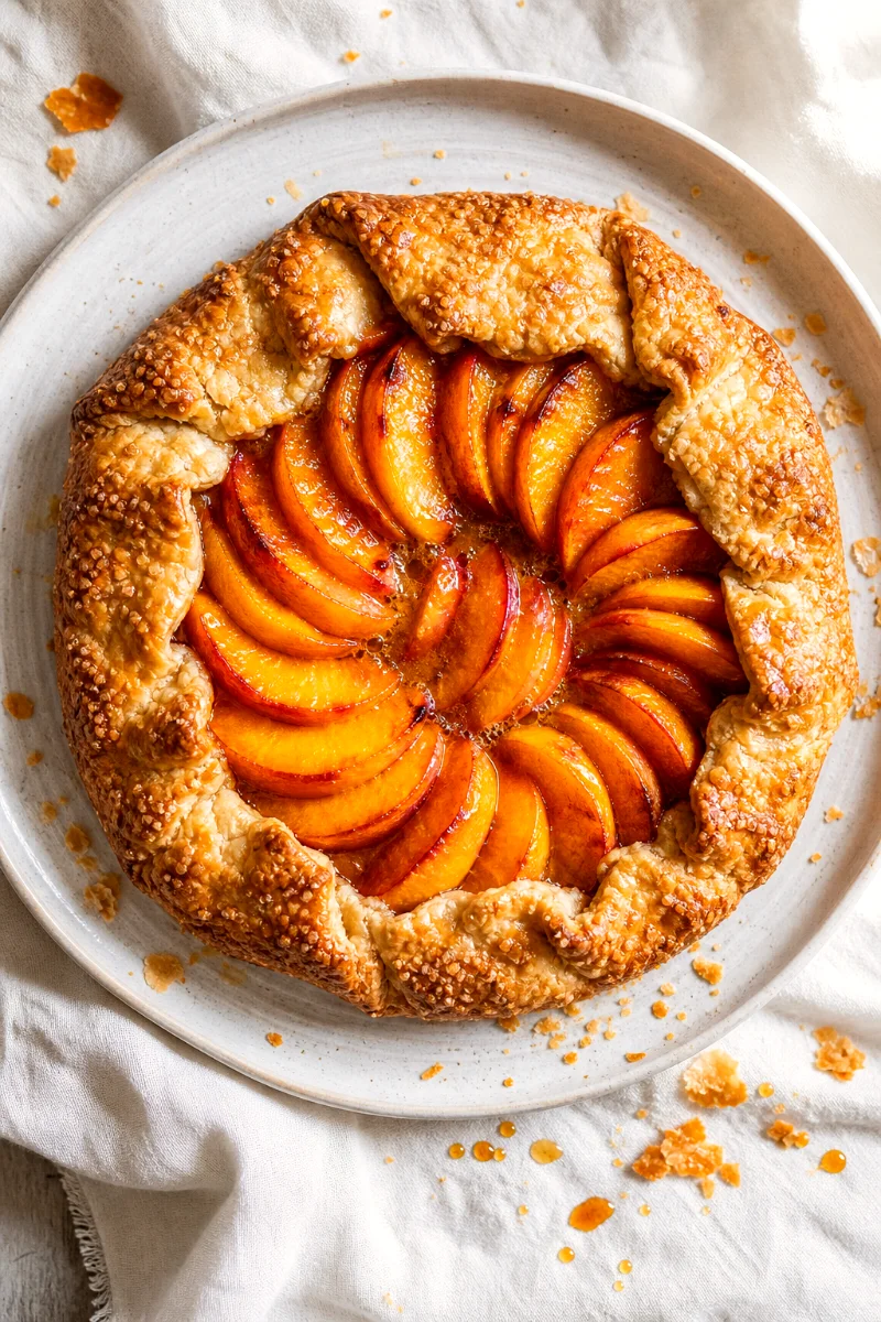 peach-galette-top-down-close-up