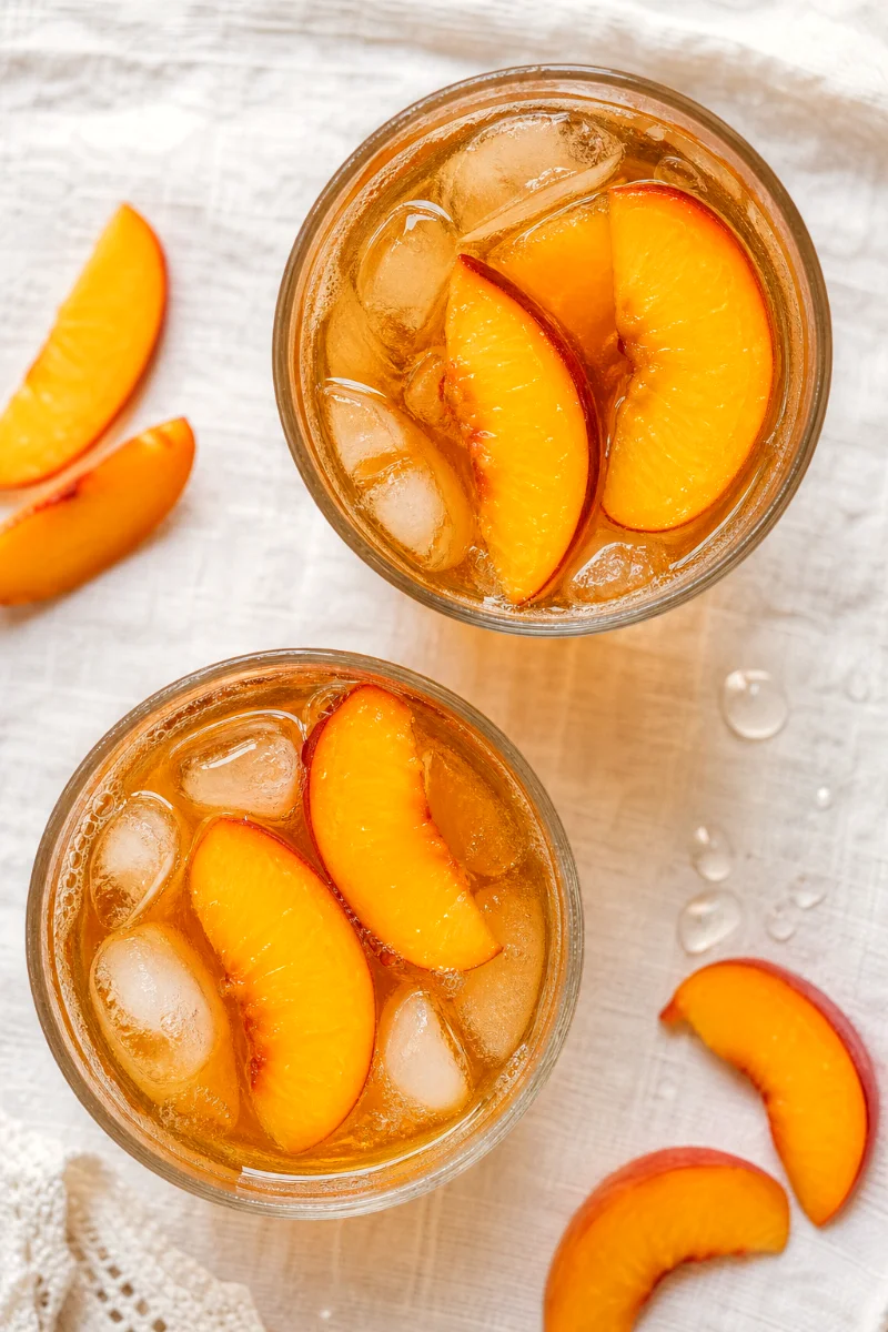 peach-iced-tea-top-down-close-up