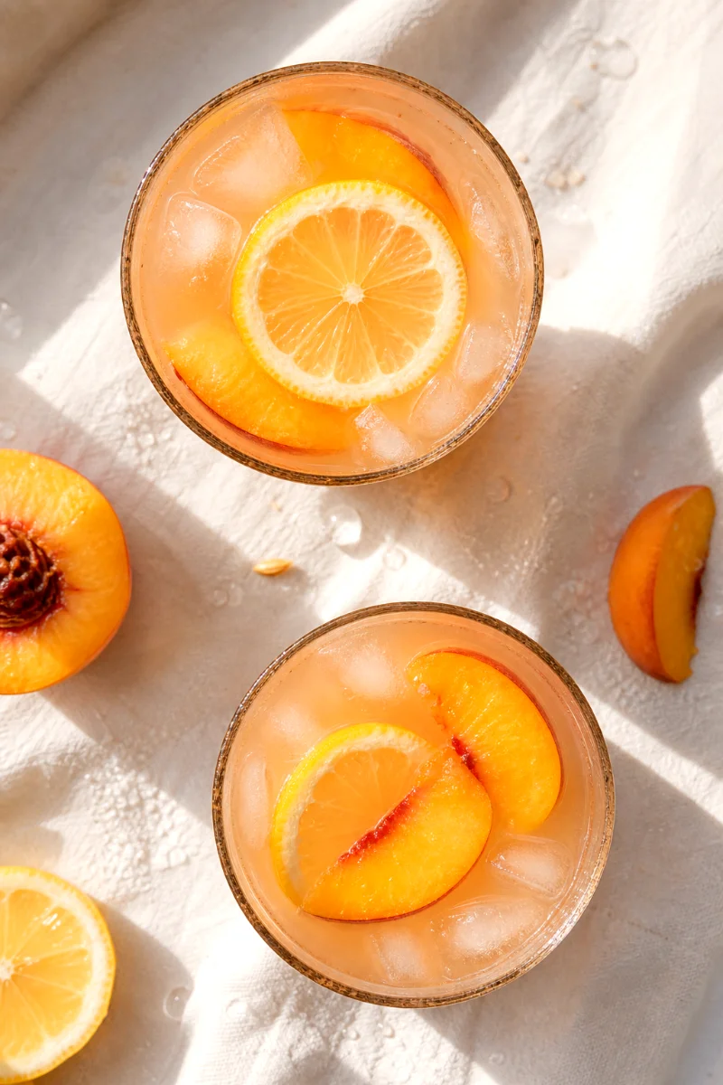 peach-lemonade-overhead-glasses