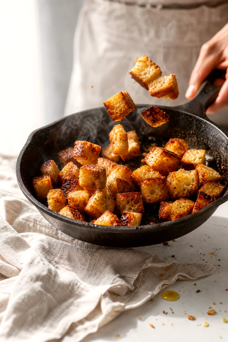 peach-panzanella-toasting-bread