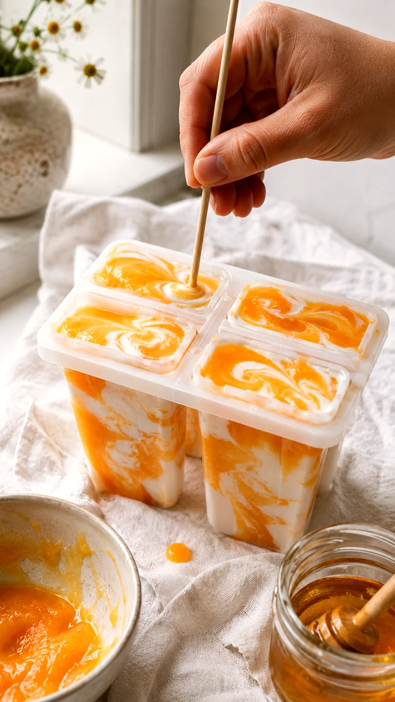 peaches-and-cream-popsicles-swirling-process