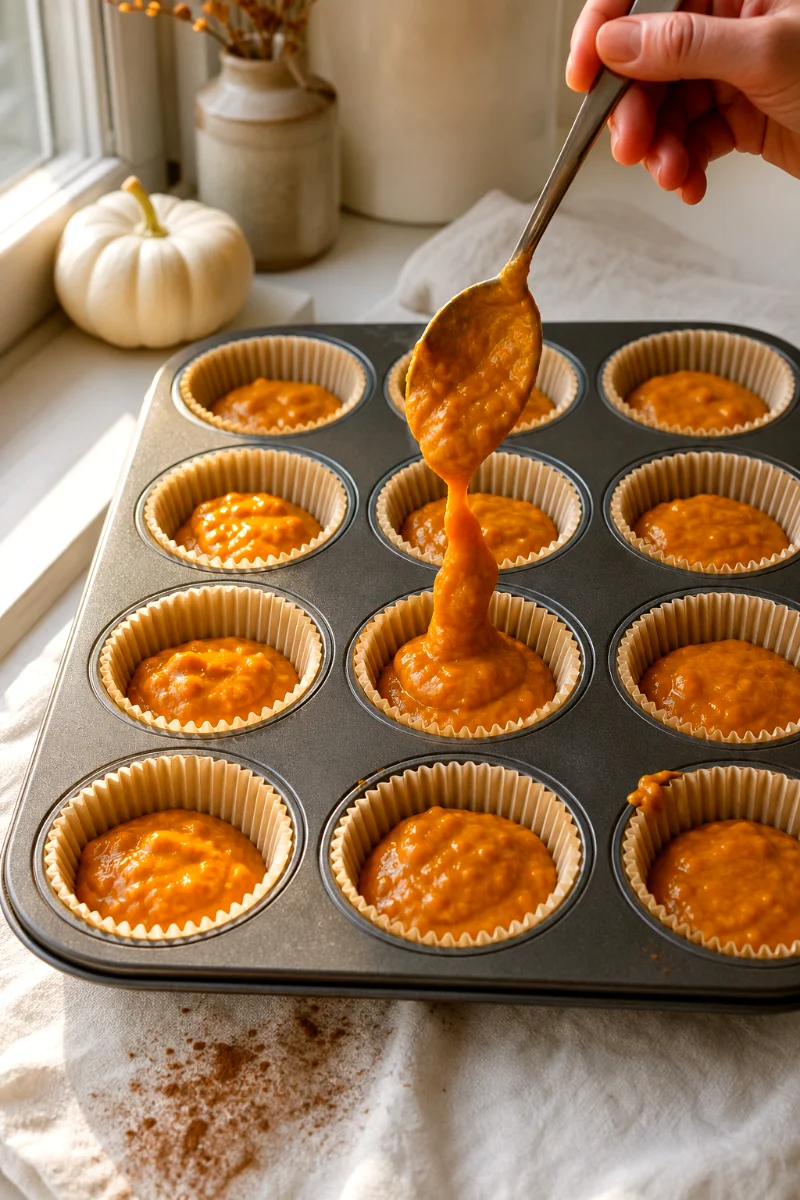 pumpkin-greek-yogurt-muffins-cooking-process