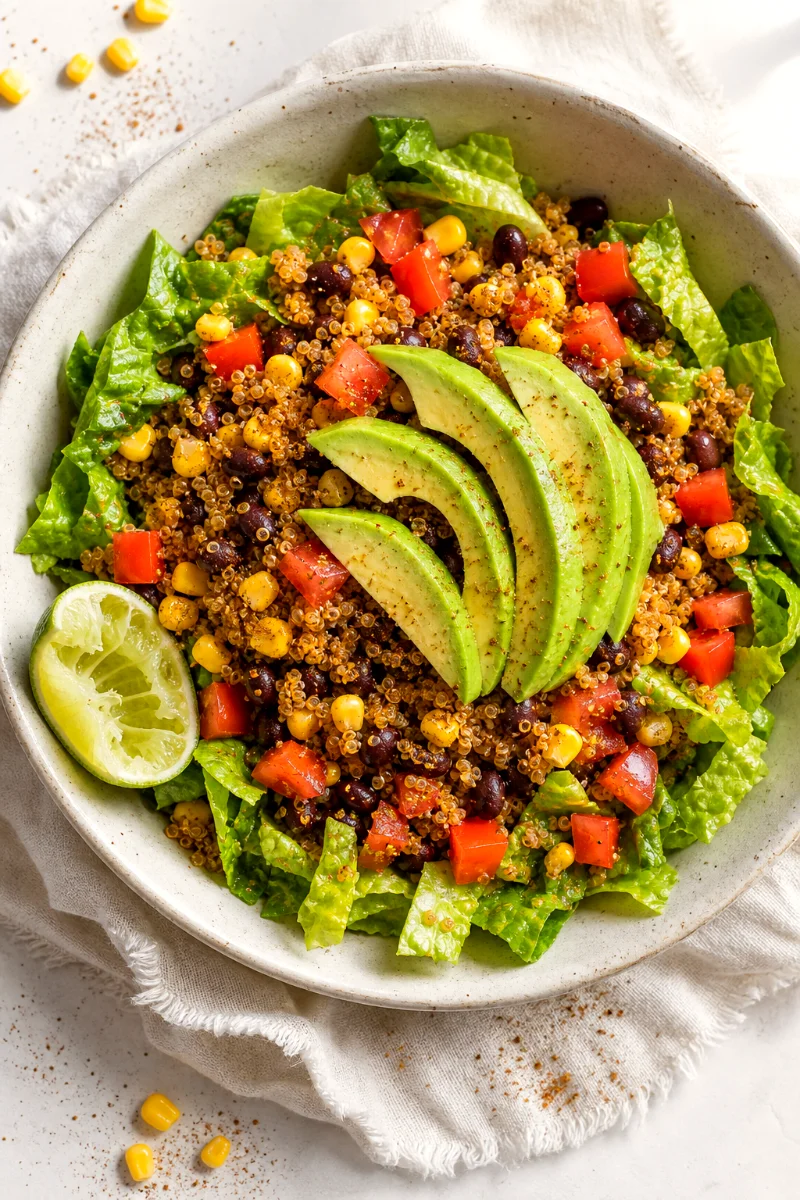 quinoa-taco-salad-overhead
