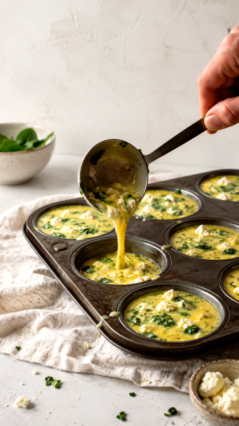 spinach-feta-egg-muffins-process
