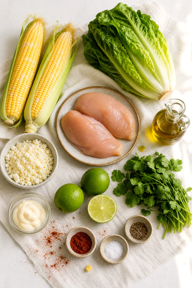 street-corn-taco-salad-ingredients