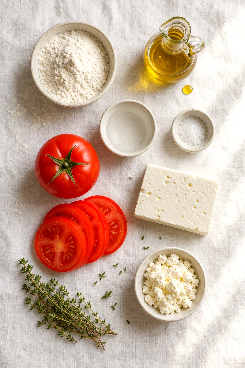 tomato-and-feta-galette-ingredients