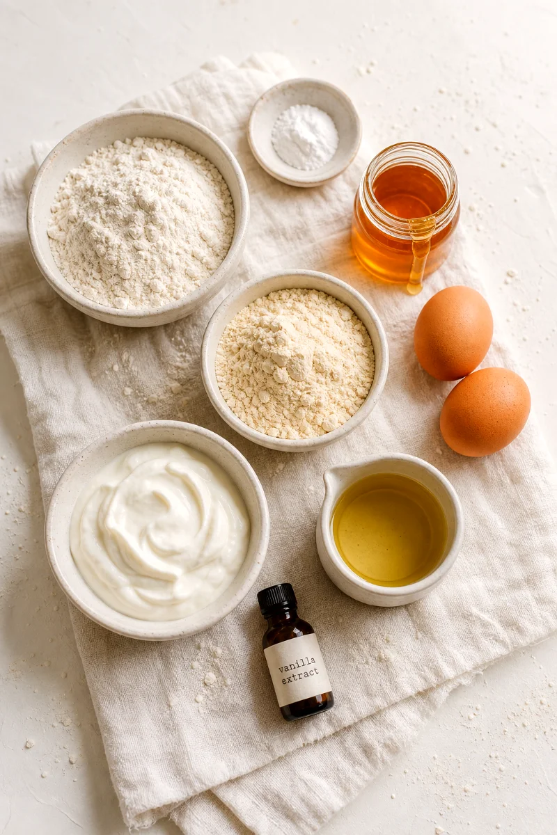 vanilla-protein-greek-yogurt-muffins-ingredients