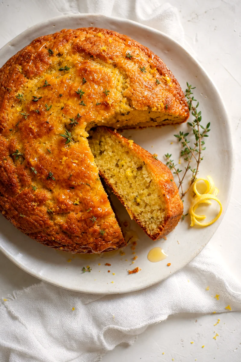 yogurt-honey-olive-oil-cake-close-up