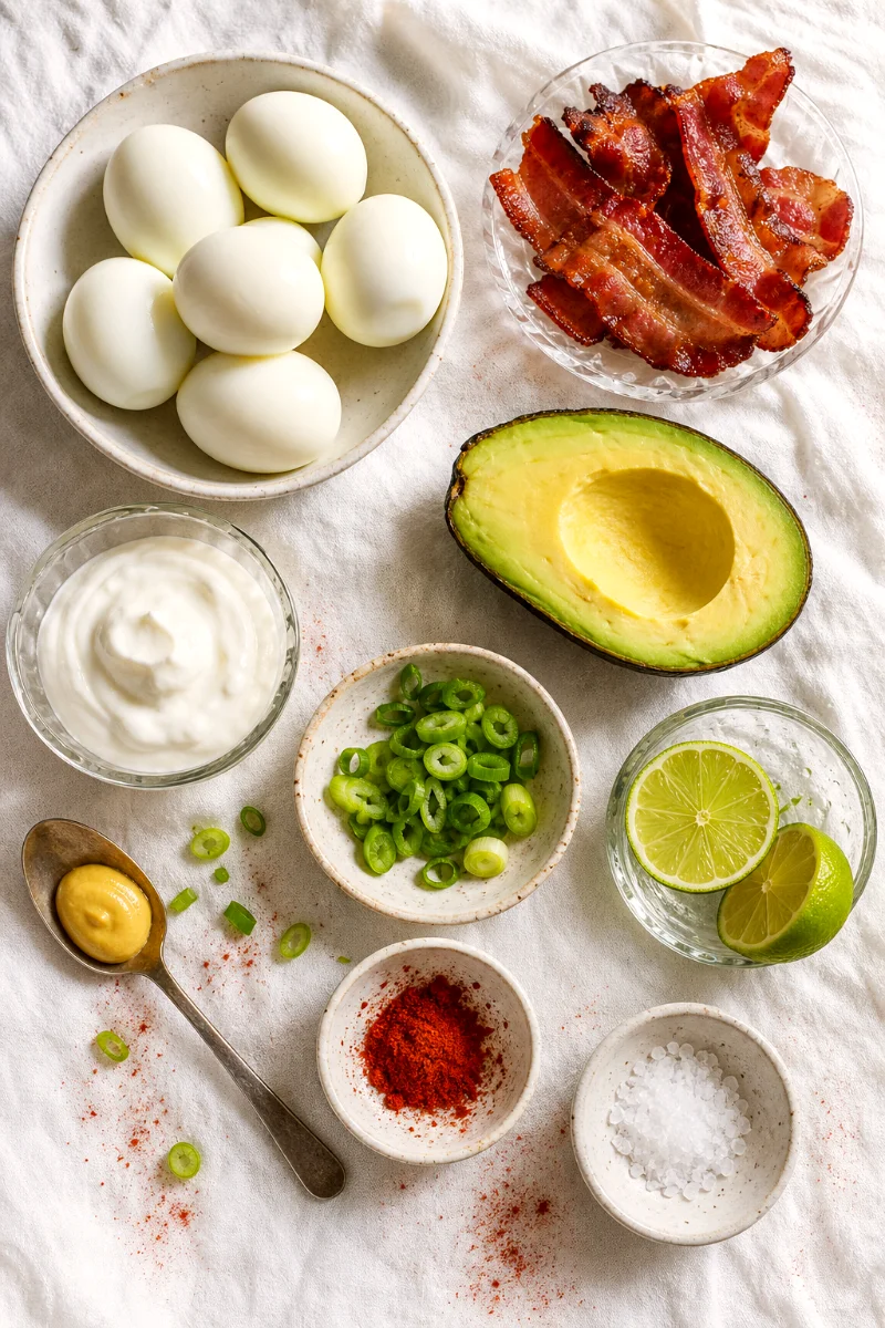 avocado-deviled-eggs-ingredients