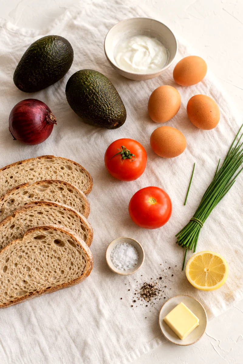 avocado-egg-salad-toast-ingredients