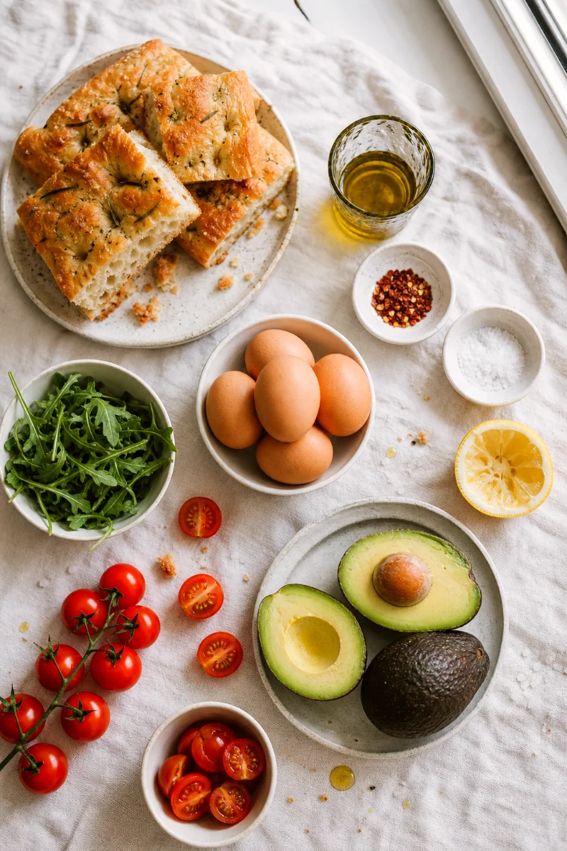 avocado-toast-focaccia-ingredients