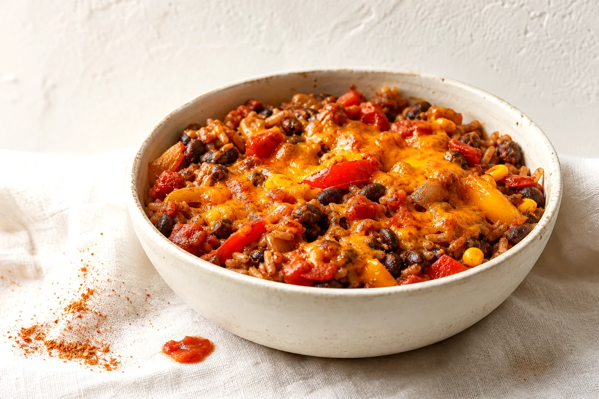 black-bean-fajita-casserole-featured