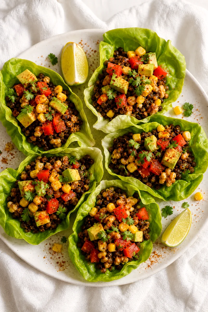 black-lentil-walnut-taco-lettuce-cups-food-shot