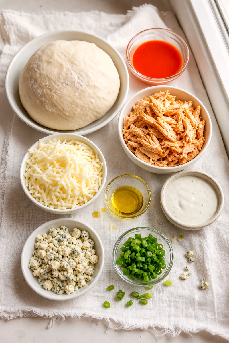 buffalo-chicken-pan-pizza-ingredients