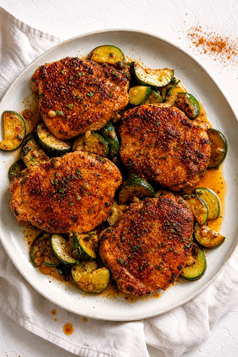 cajun-pork-chops-zucchini-food-shot