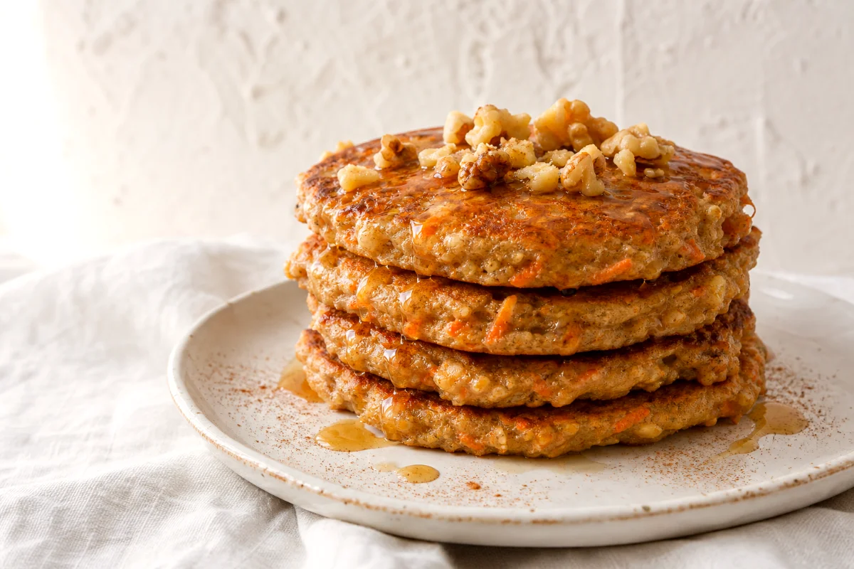 carrot-cake-oat-bran-pancakes-featured