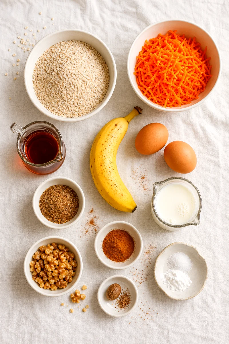 carrot-cake-oat-bran-pancakes-ingredients