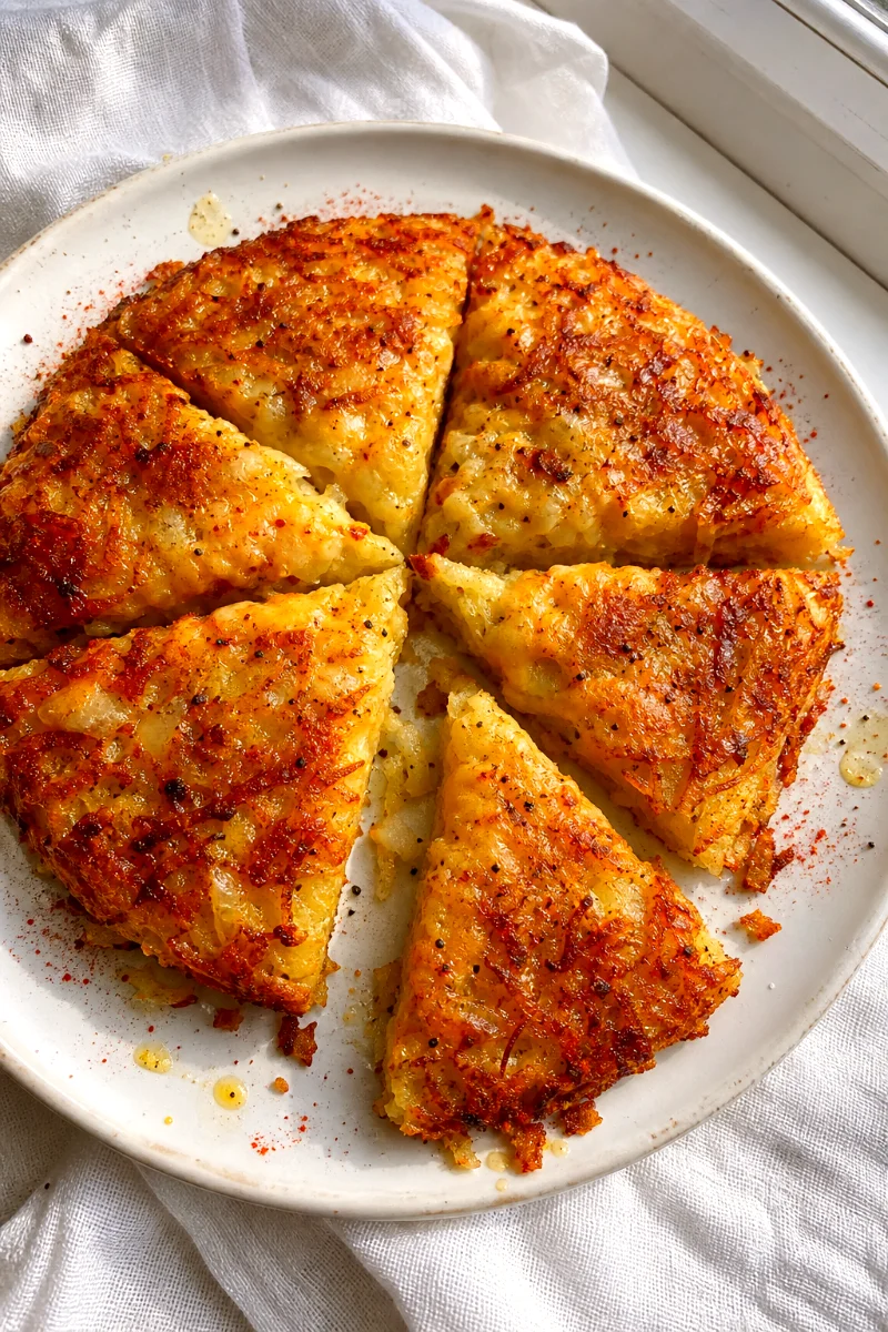 cheesy-potato-pancake-top-down-food-shot